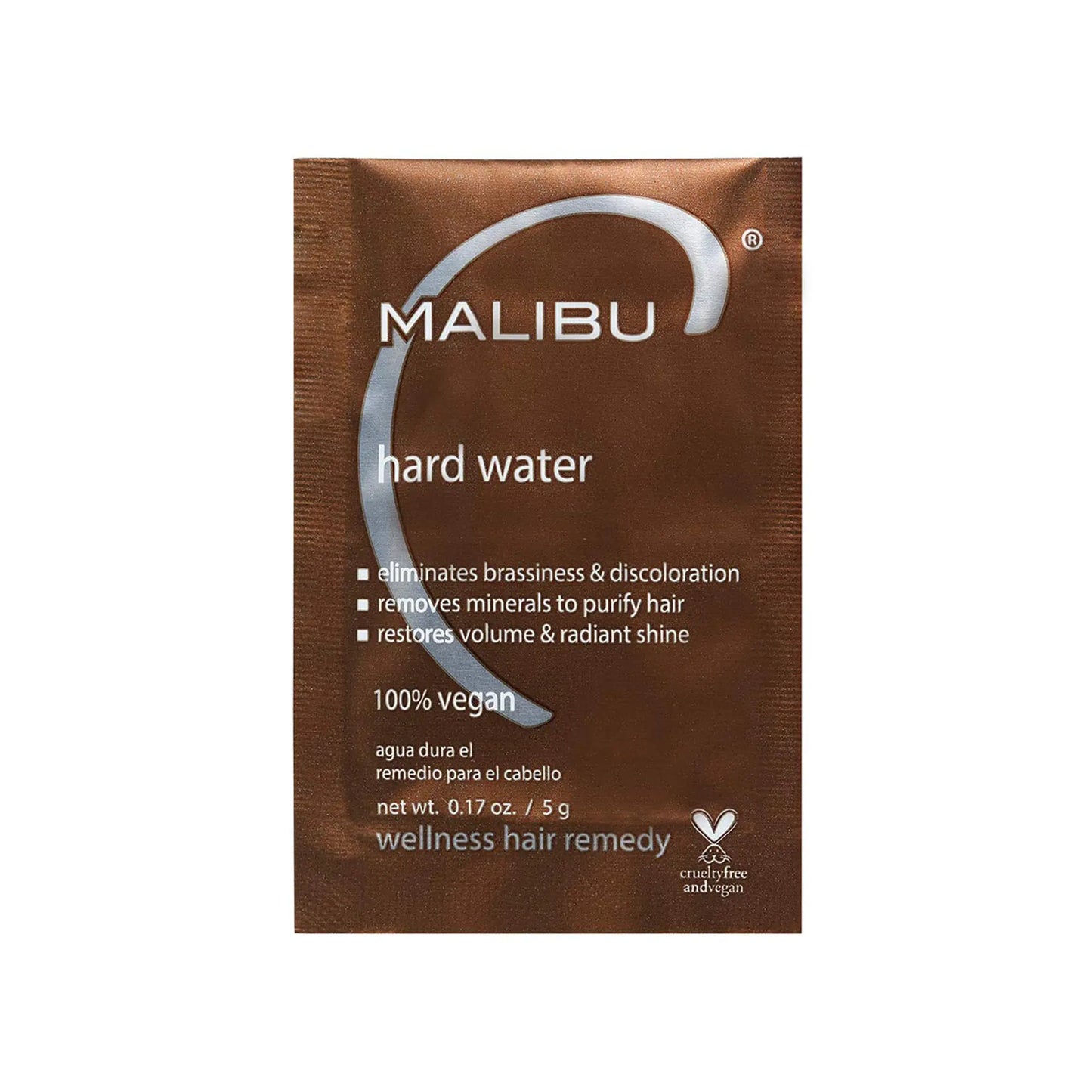 Malibu C Hard Water Wellness Hair Remedy - Removes Hard Water Deposits & Impurities from Hair - Contains Vitamin C Complex for Hair Shine + Vibrancy 3 Count (Pack of 1)