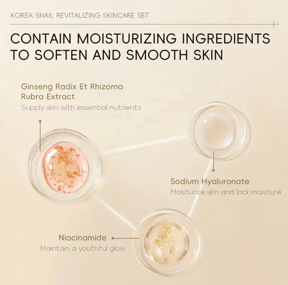 Korean Snail Essence Skin Care Kit – Complete Anti-Aging Set for Radiant, Youthful Skin