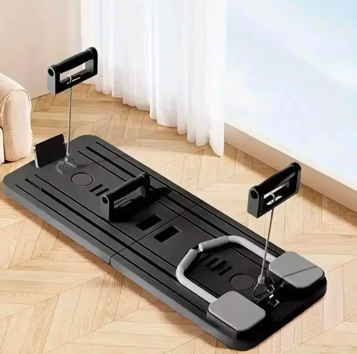 Multi-Functional Deluxe Portable Pilaties Reformer Board