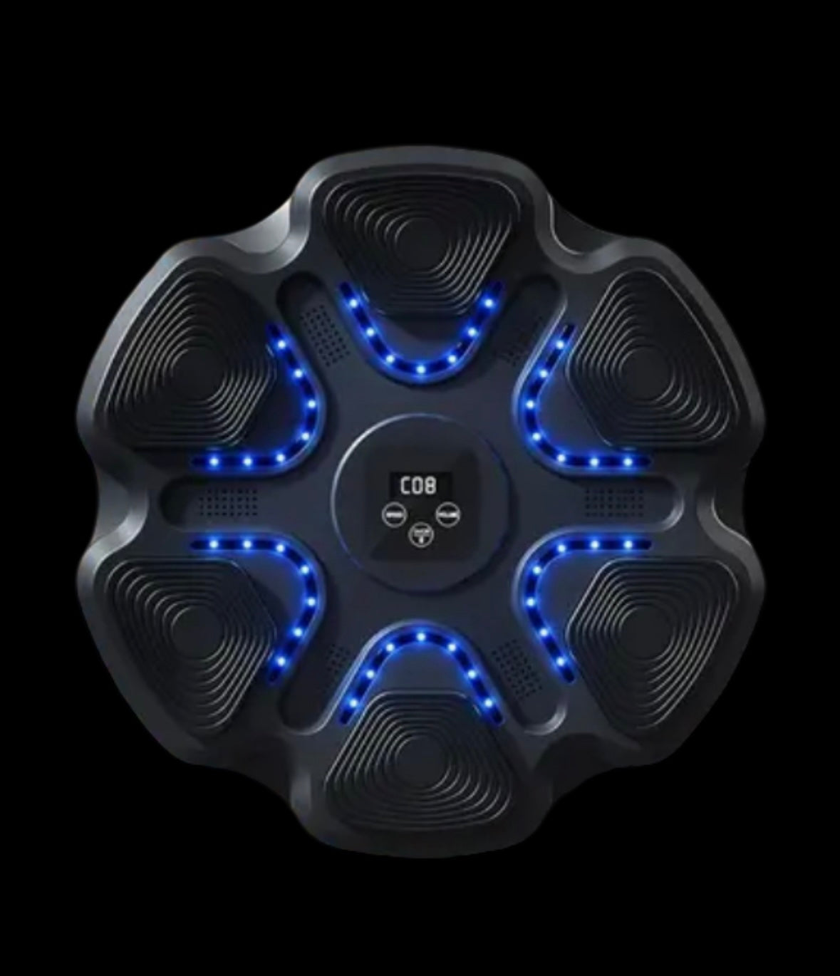 Smart Bluetooth Boxing Machine: Wall-Mounted LED Target Trainer for Home Fitness & Fun – Interactive Music Workout for Adults and Kids