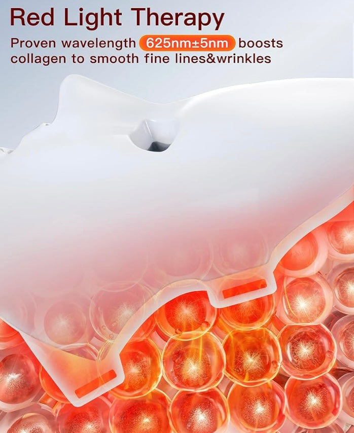 7-in-1 LED Photon Mask: Advanced Light Therapy for Comprehensive Skin Rejuvenation and Anti-Aging - Fast and Free Shipping
