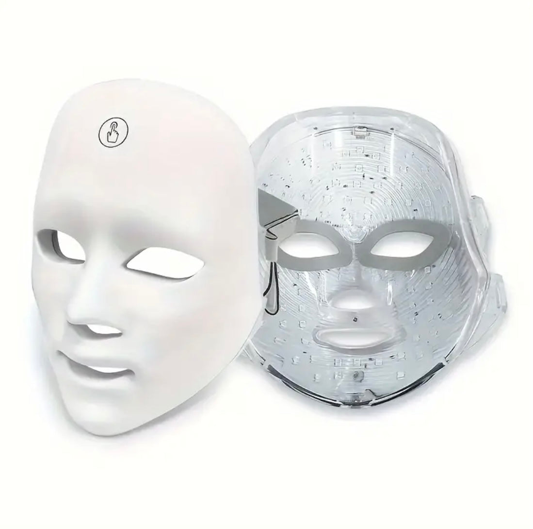 7-in-1 LED Photon Mask: Advanced Light Therapy for Comprehensive Skin Rejuvenation and Anti-Aging - Fast and Free Shipping